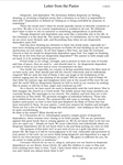 January Pastoral Letter