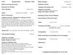 November 7, 2021 Bulletin